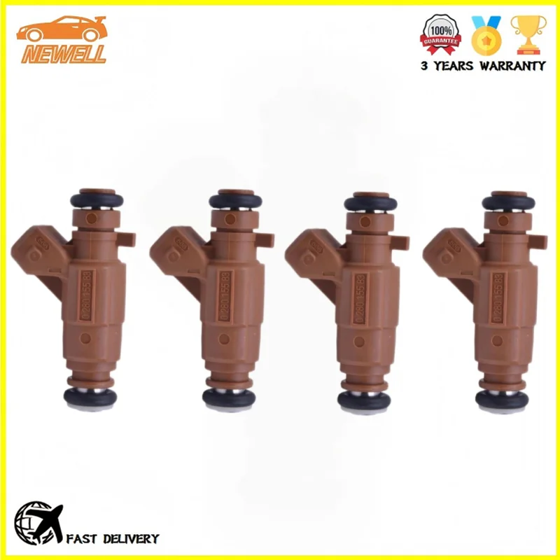 

4pcs 0280155835 55233620 Fuel injector For Volkswagen Kombi 1.6 1997-2005 0409060315 Auto Parts Engine Nozzle