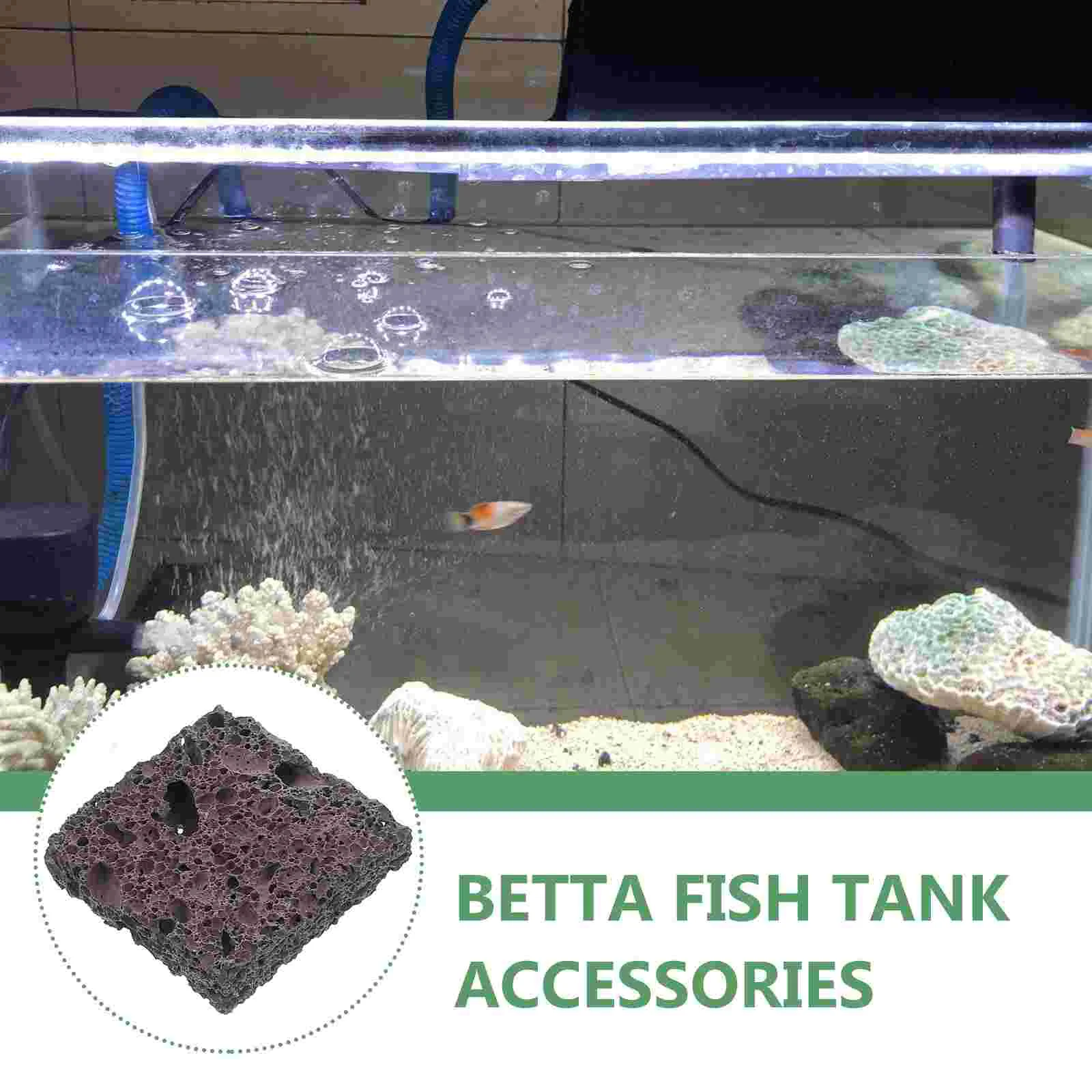 3 Pcs Water Grass Planting Slabs Natural Volcanic Rock Decor for Fish Tank Rapid Growth Moss Easy Planting Aquarium