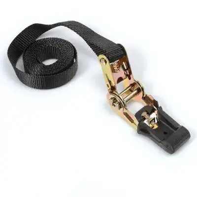 

Car Tie Down Strap 2.5cmx2m Polyester Heavy Duty Ratchet Straps Self Retracting Truck Endless Tiedown Hooks