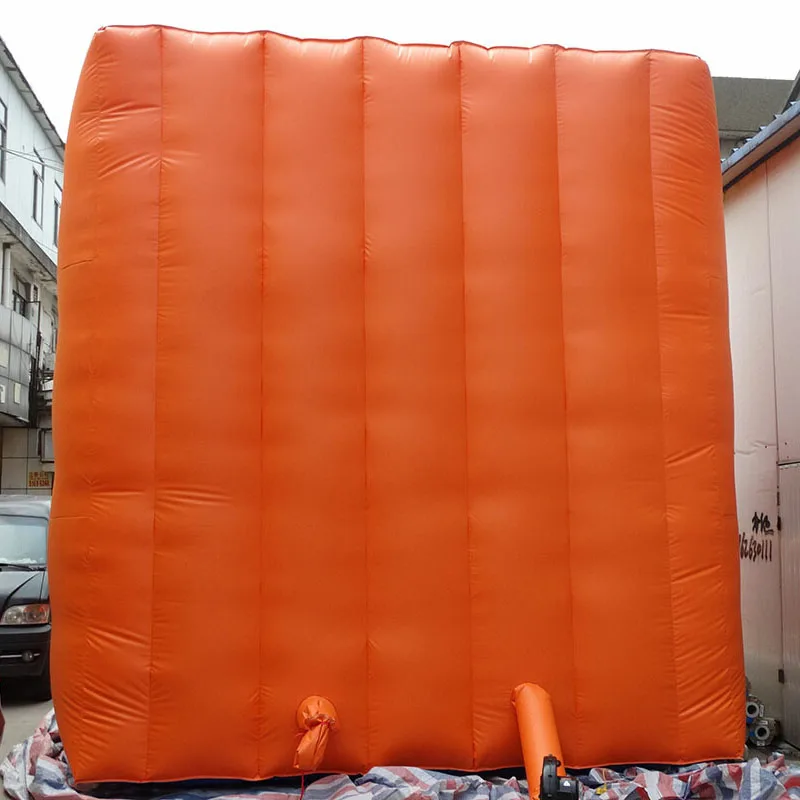 PVC tarpaulin colorful inflatable climbing wall inflatable climbing mountain free blower