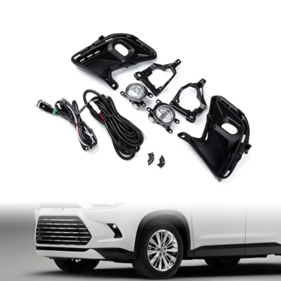

Left Right LED Kit Compatible for 2024 2025 Toyota Grand Highlander XLE Limited Platinum Hybrid TO2595110 TO2594110 TO1038267 T