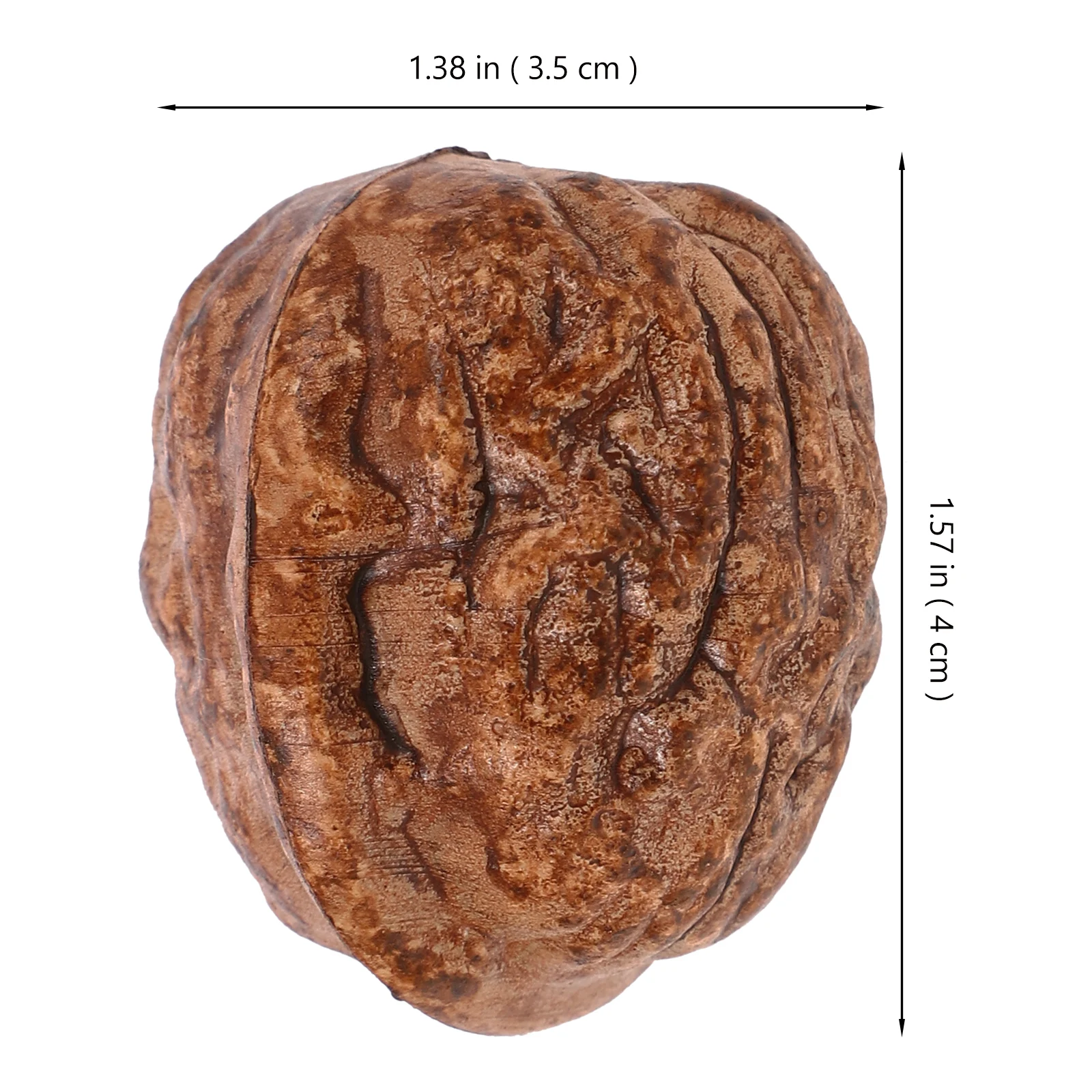 20 piezas nueces artificiales, nueces postizas realistas, adornos para el hogar, Bar de cocina, accesorios de fotografía, Material ABS de frutas secas