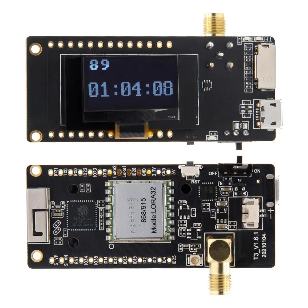 

V2.1 ESP32 OLED 0.96 inch Bluetooth WIFI wireless module SMA