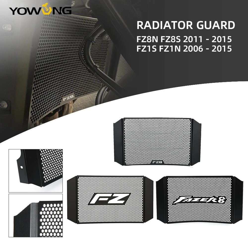 

CNC Radiator Guard For Yamaha FZ8N FZ8S FZ8R FZ8 SPR FAZER8 2010 2011 2012 2013 2014 2015 Radiator Grille Guard Protector Cover