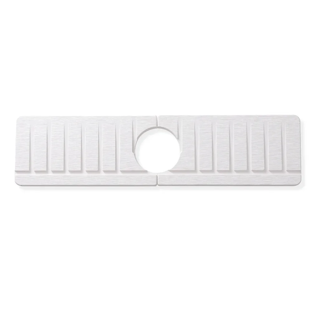

Fast absorbing slanted edge drying pad made from natural diatomaceous earth for keeping countertops dry and clean