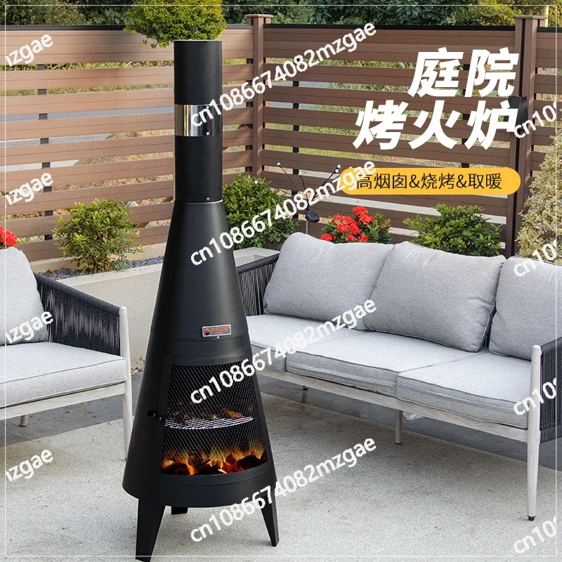 Fireplace Heating Stove Household Wood Roasting Stove Hotel Garden Courtyard Brazier Homestay Bonfire Stove