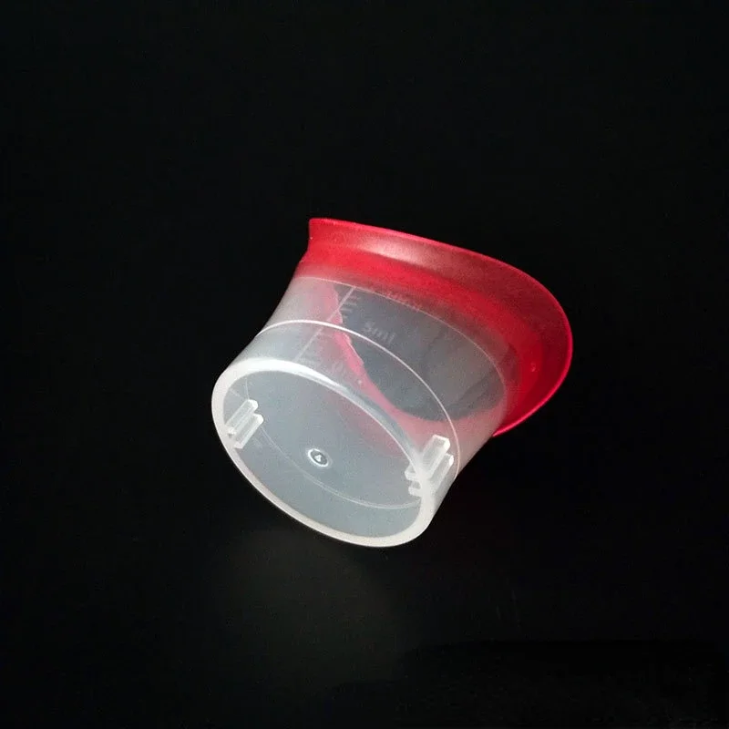 年配の女性男性と子供のための再利用可能なシリコンアイウォッシュカップ、ソフトバスカップ、2個