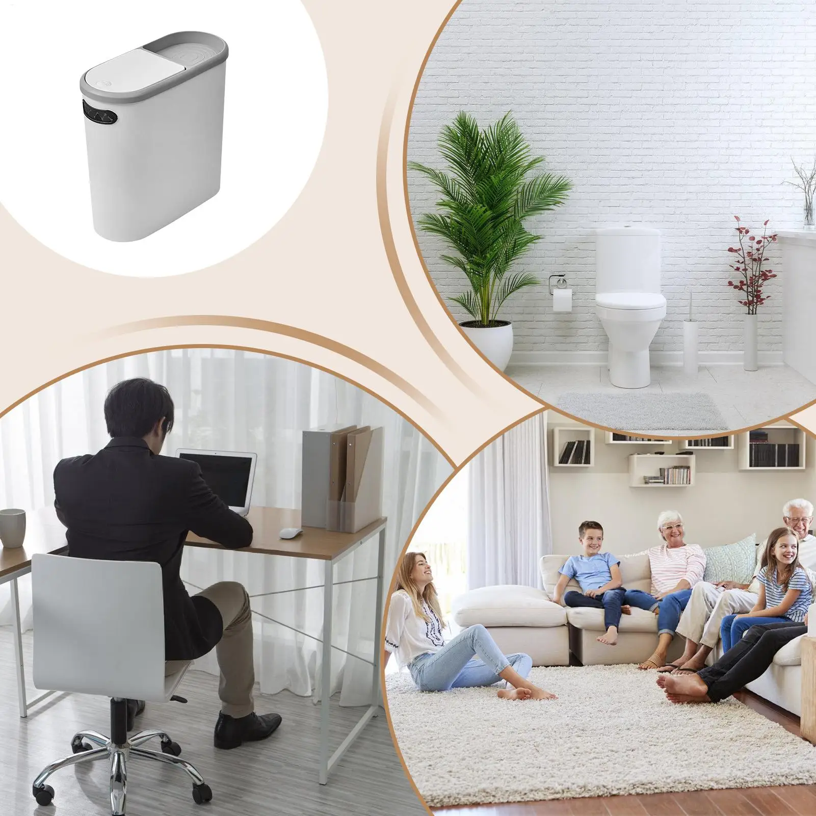 

Мусорный бак 10л, кухонный мусорный бак, мусорная корзина, мусорная корзина с верхней крышкой, мусорная корзина для общежития, спальни, рабочего места, туалета, ванной комнаты