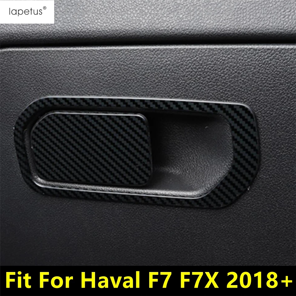 

Car Glove Storage Box Handle Sequins Decoration Cover Trim Fit For Haval F7 F7X 2018 - 2022 Stainless Steel Interior Accessories