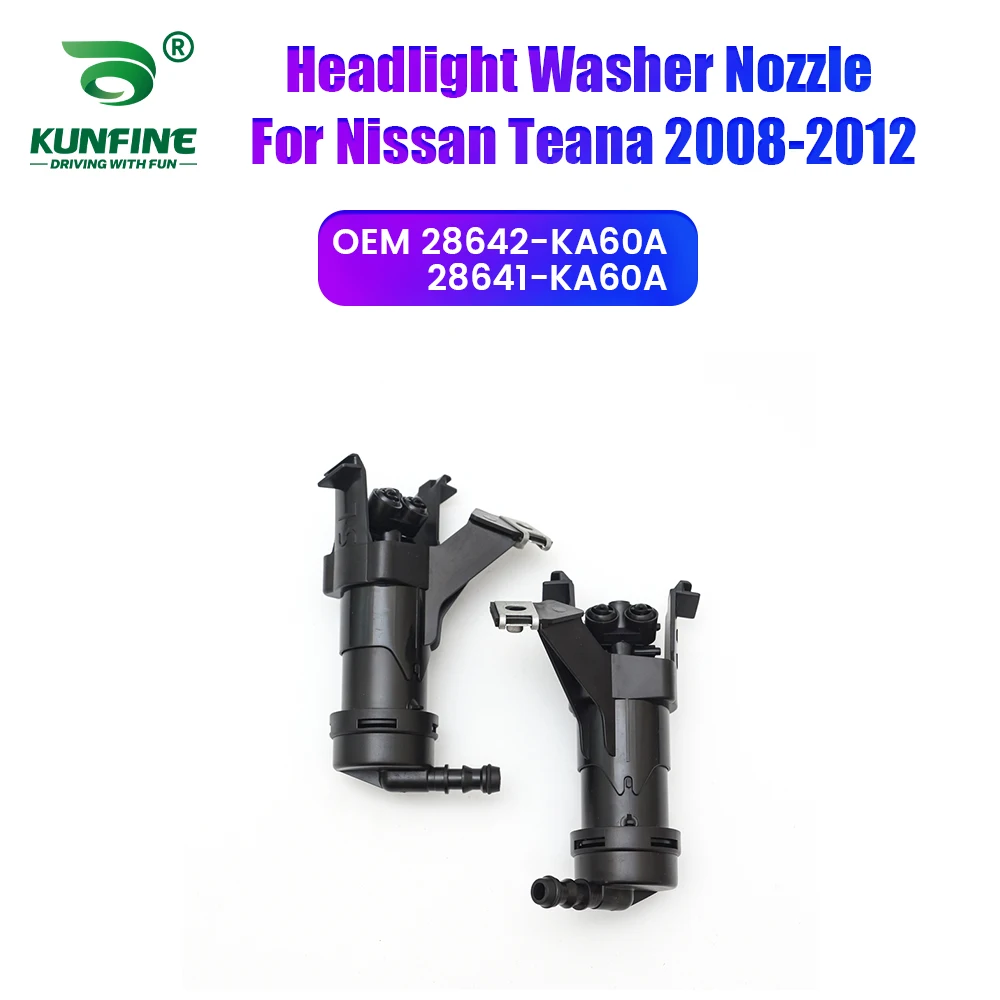 

Car Headlight Front Bumper Washer Spray Nozzle Jet Headlamp Pump Cover For Nissan Teana 2008-2012 28642-KA60A 28641-KA60A