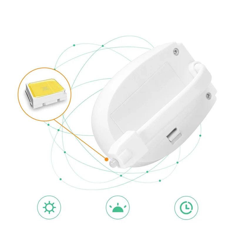 【Venda relâmpago】2x sensor assento do vaso sanitário luz noturna luz de fundo à prova dwaterproof água para vaso sanitário lâmpada led wc luz