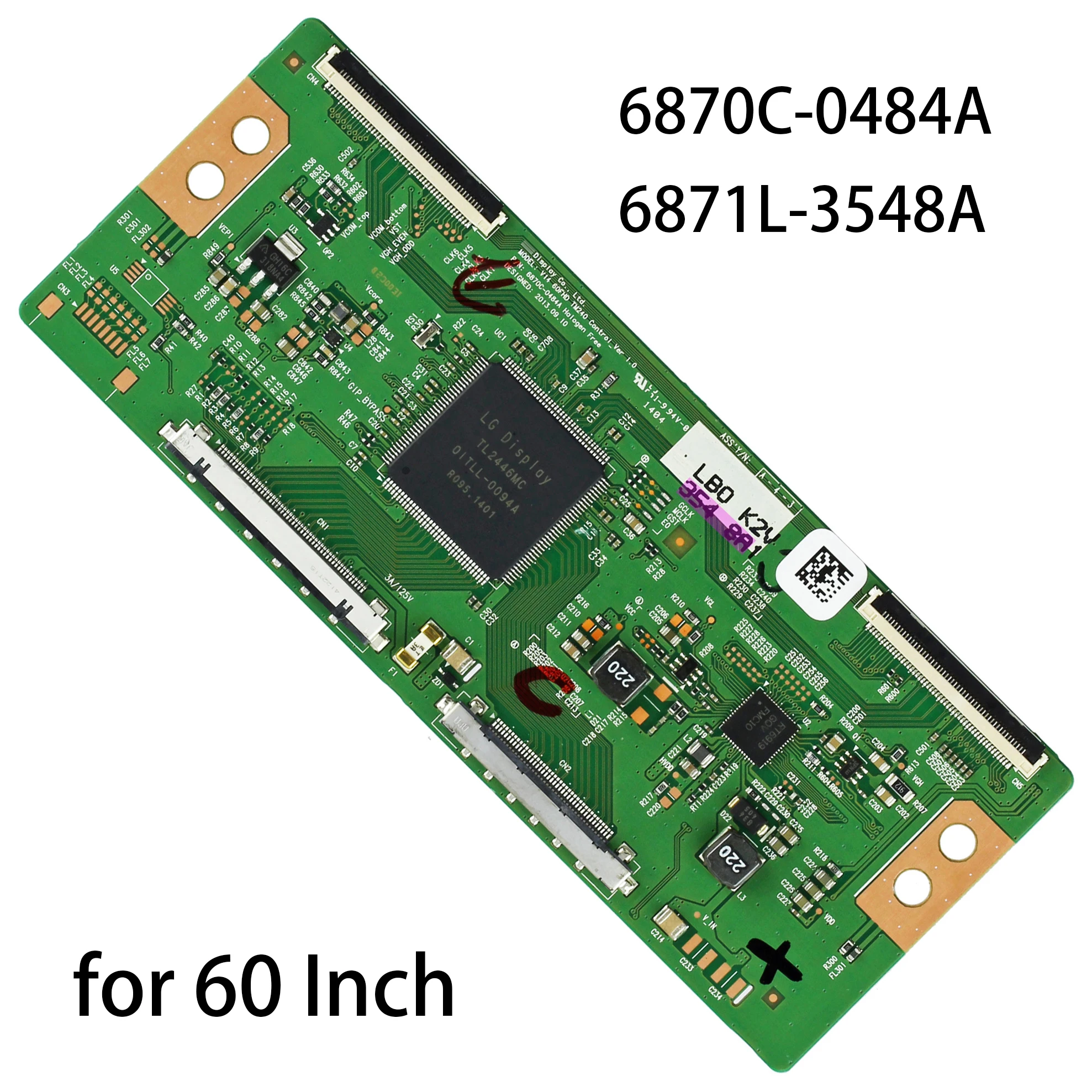 

Original 6870C-0484A 6871L-3548A T-CON Logic Board for LG 60GB6500-CA 60LB650V-ZN 60LB5200-UA 60LB6300-US 60LB7100-UT 60AS650E