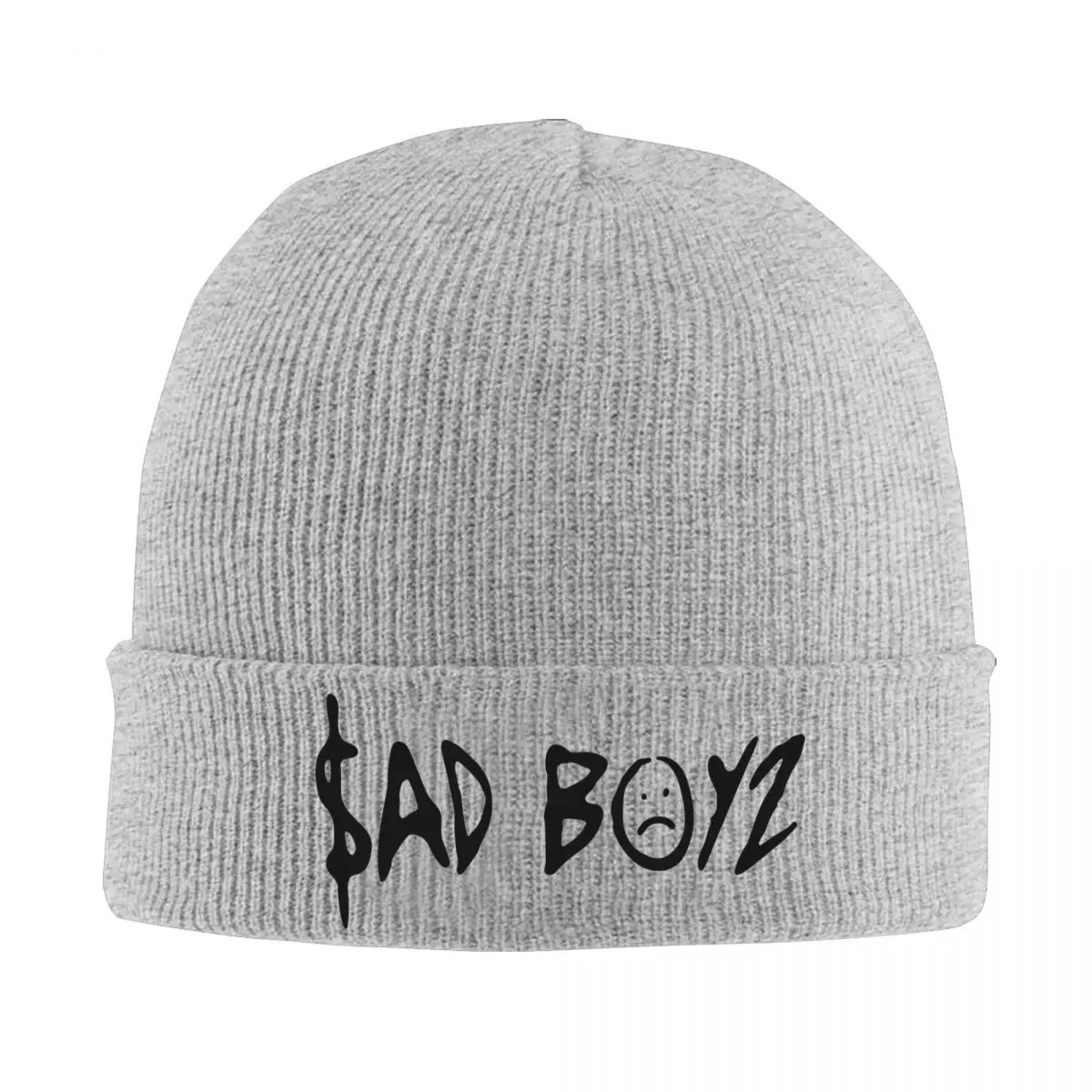 Junior H Sad Boyz Beanie Hats Trendy Caps Men Women Unisex Kpop Knitted Hat Winter Design Warm Beanie Hat