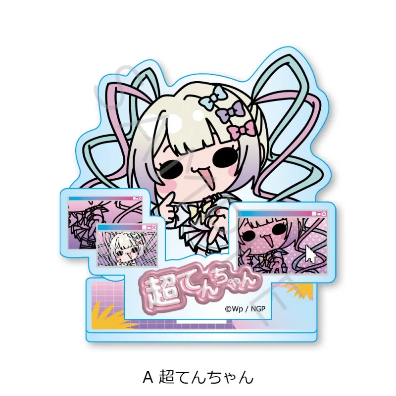 Needy Girl Overdose 15CM OMGkawaiiAngel Shina Sakuratsuki Acrylic Figure Stand Figure Desktop Ornament Keychain