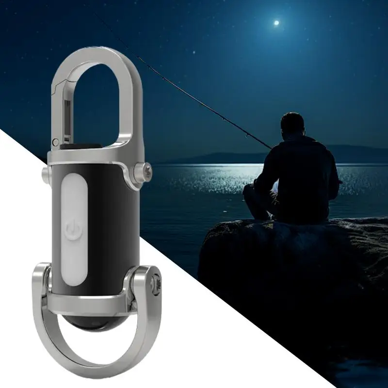 Keychain Flashlight Portable Rechargeable Pocket Lights Rechargeable Compact Pocket Light Waterproof Portable Key Ring Light for