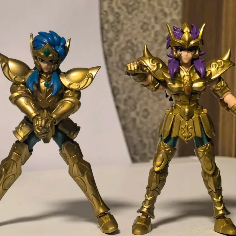 Figurki Blokees V1 V2 Oryginalne Saint Seiya Wersja Galaktyczna Camus Hoyoga Shiryu Pegasus Nachi Anime Model do Składania Zabawki Prezent
