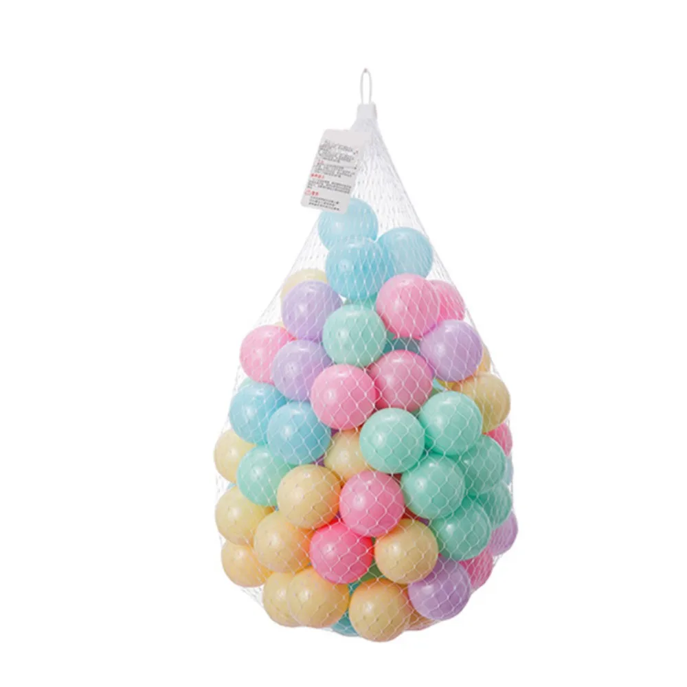 50 pièces en plastique épaissi océan balle jouet Montessori interactif épais vague balle Puzzle jouet coloré cognitif