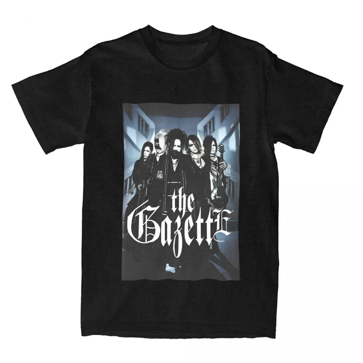 Vintage Japan Rock The Gazette Band T-Shirts Men Women 100% Cotton Tee Shirt Printed Clothes