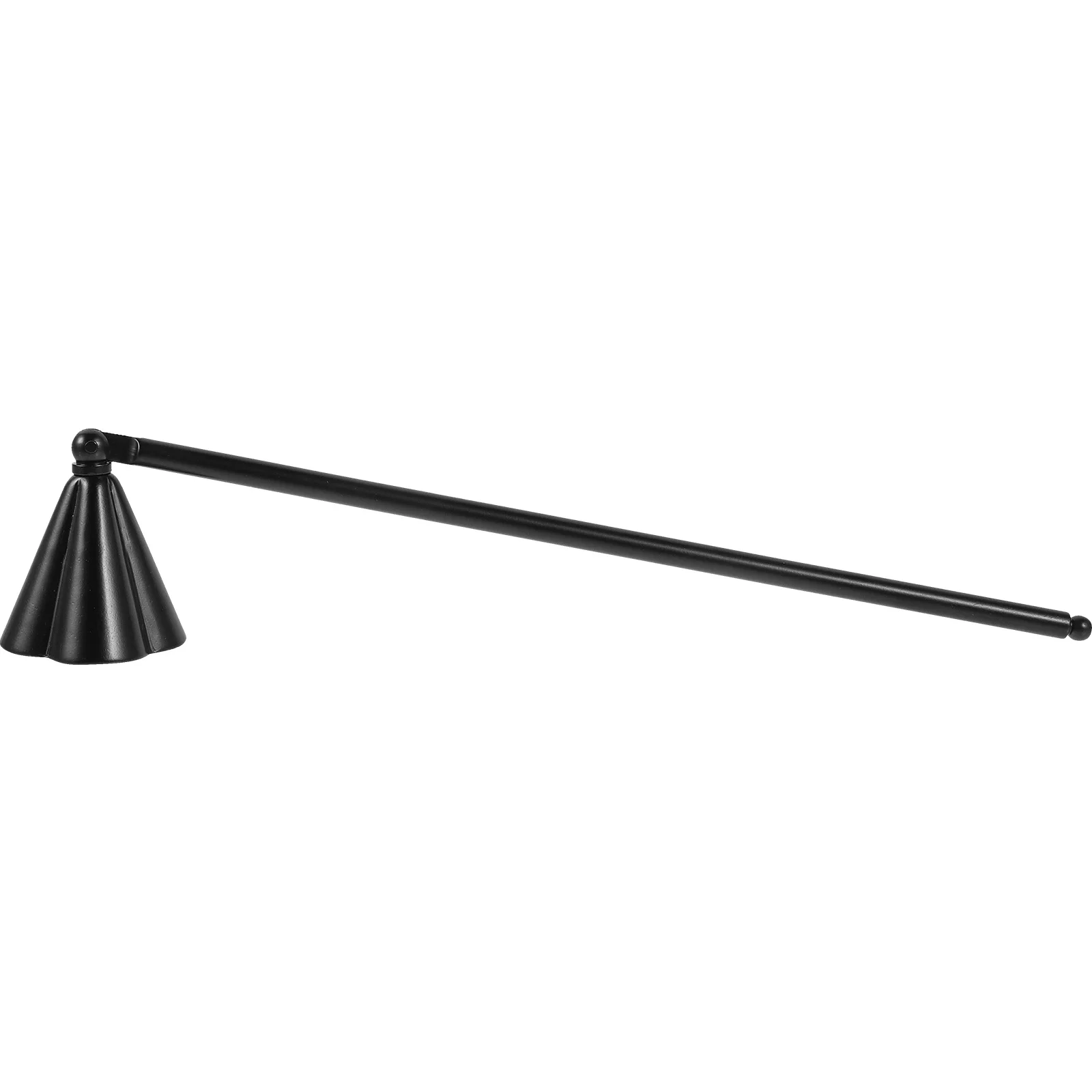 Extintor seguro de acero inoxidable con mango largo para velas aromáticas perfumadas, decoración del hogar, gran regalo