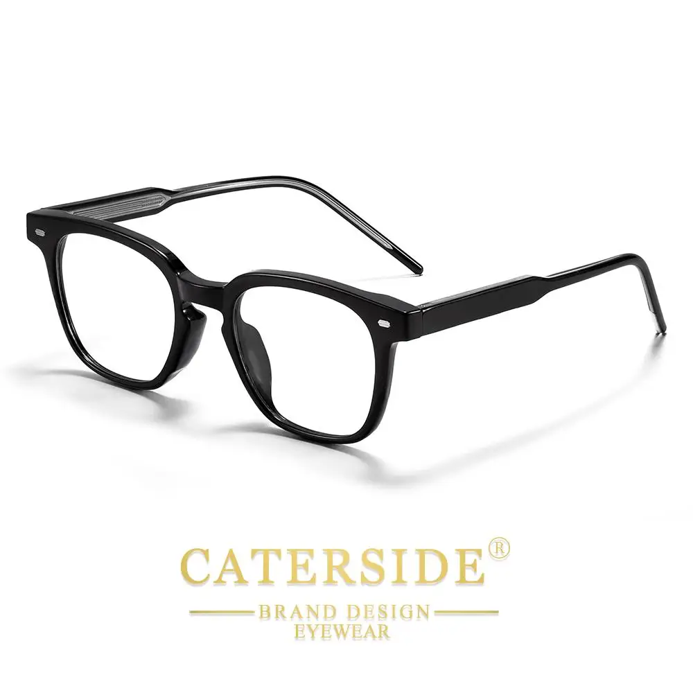 CATERSIDE Neue Männer TR Platz Optische Gläser Rahmen Frauen Klassische Einfache Anti BlueLight Computer Brille Optische Brillen Rahmen – Detail 6