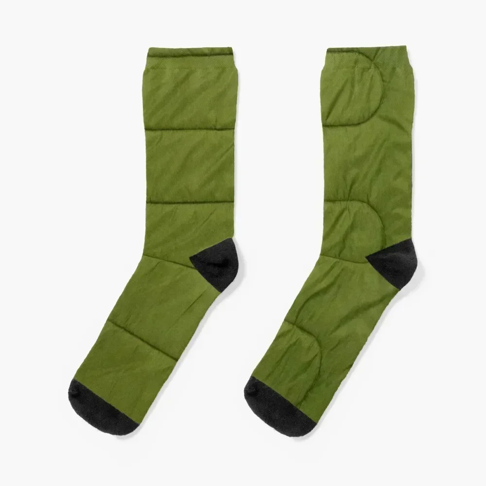 

Sleeping Bag (green) Socks aesthetic funny gifts warm winter Children's Men Socks Women's