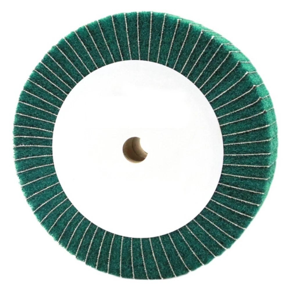 6inch Non-woven Flap Scouring Pad Grinding Wheel Polishing Disc Nylon Abrasive Household Power Manual Tool Accessories