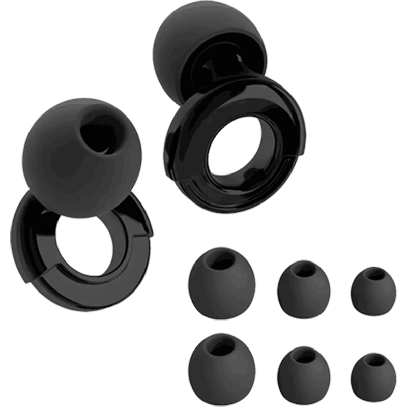 Portable Lightweight Silicone Earplugs With Silicone Lanyard Waterproof Noise Insulation Reusable Ear Plugs Home Outdoor Sports
