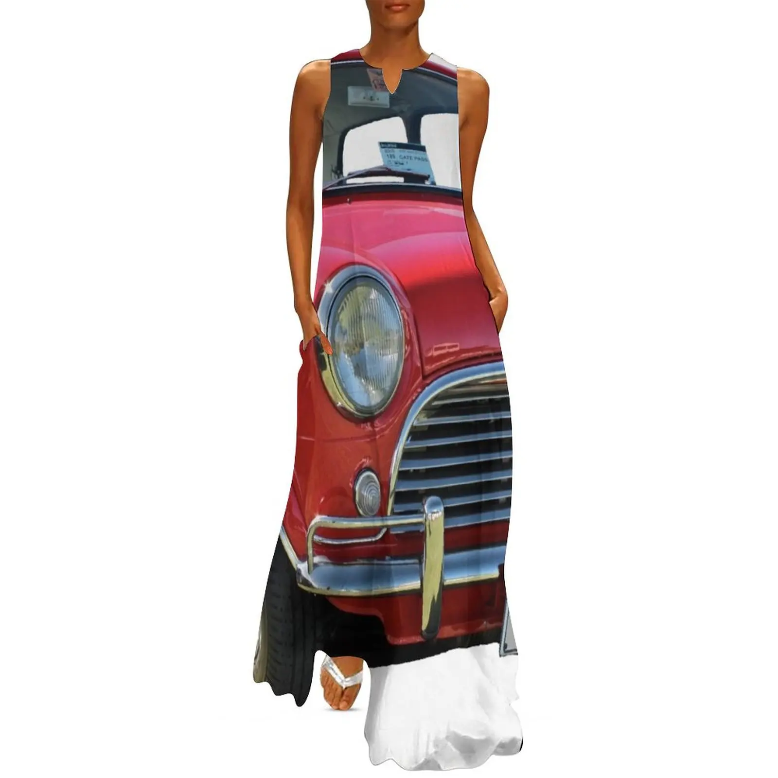 Red Morris Mini Cooper S Long Dress Cocktail of dresses elegant dress Dresses gala