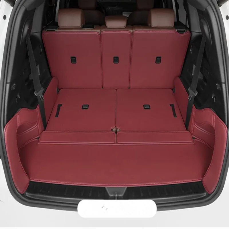 

Полный комплект автомобильных ковриков в багажник на заказ для Mercedes Benz EQB 250 300 350 2025-2022 5 мест, 7 мест, коврик для багажника, чехол