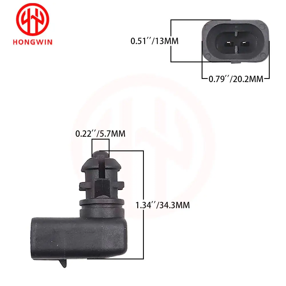 Outside Ambient Air Temperature Sensor 25775833 15035786 1802-484392 For GM Chevrolet Cruze Buick Cadillac Opel Vauxhall Astra