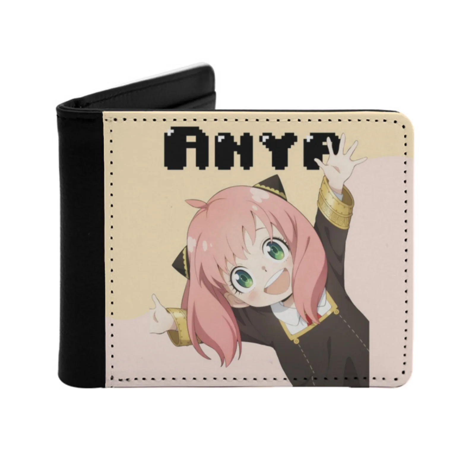 Anya Forger Cute Pastel X Family Men's Wallet Pu Leather Wallet Multifunction Credit Card Purse Anya Forger Forger Family Anime