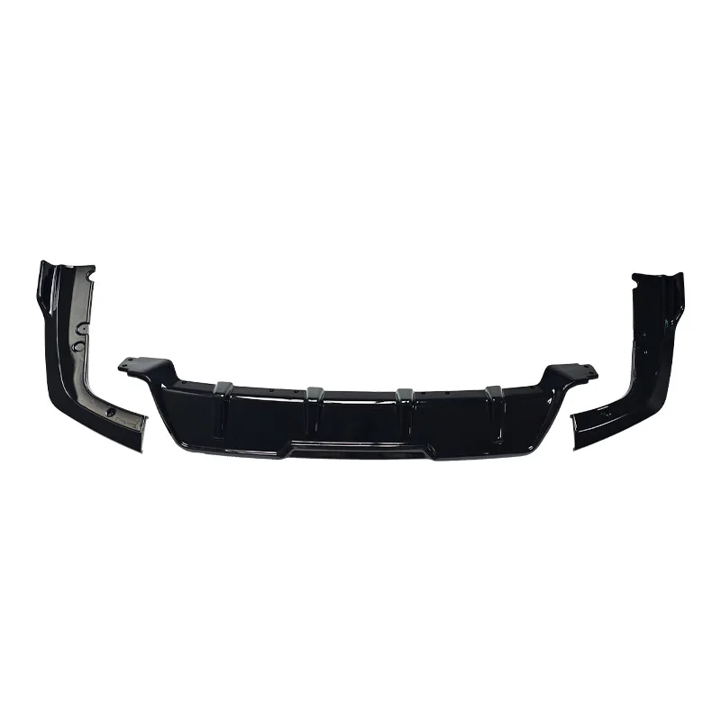 2020-2025 for BMW X6 G06 Car Rear Bumper Lip Spoiler Diffuser Guard Board Body Kit Tuning Accessories Dark Knight Style 3PCS/set