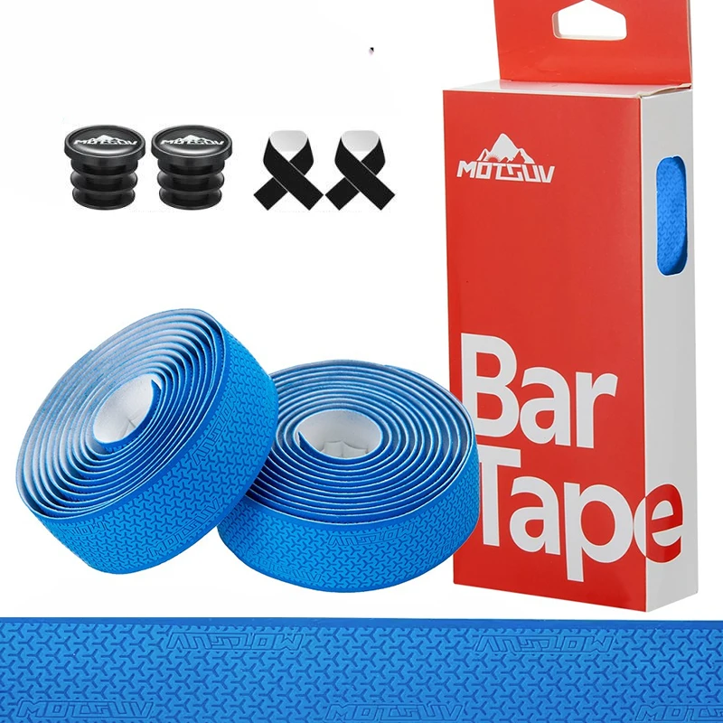 1 paar Rennrad Lenker Band Anti Slip Silica Gel Lenker Band Dämpfung Radfahren Bar Band Fahrrad Zubehör – Detail 18