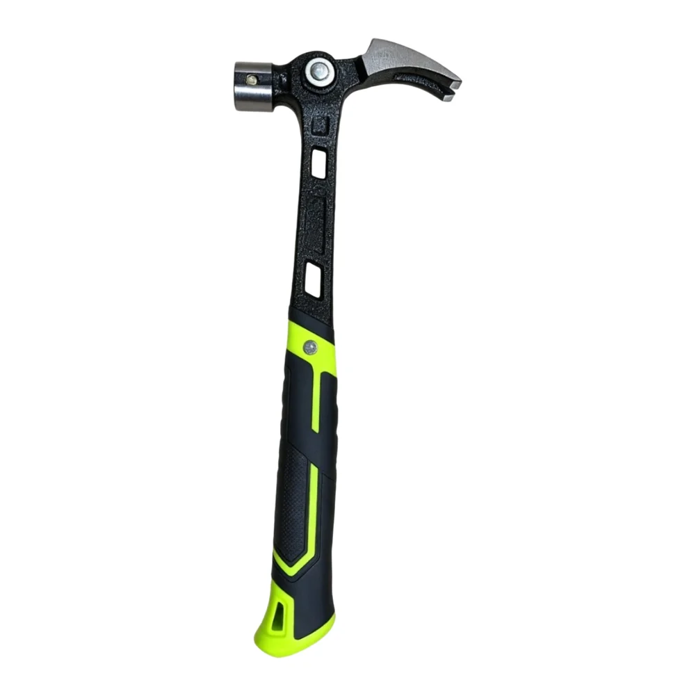 Multi Functional Adjustable Claw Hammer for Home Workshop and Field Use 45# Carbon Steel for forged Body 35.5cm Total Length