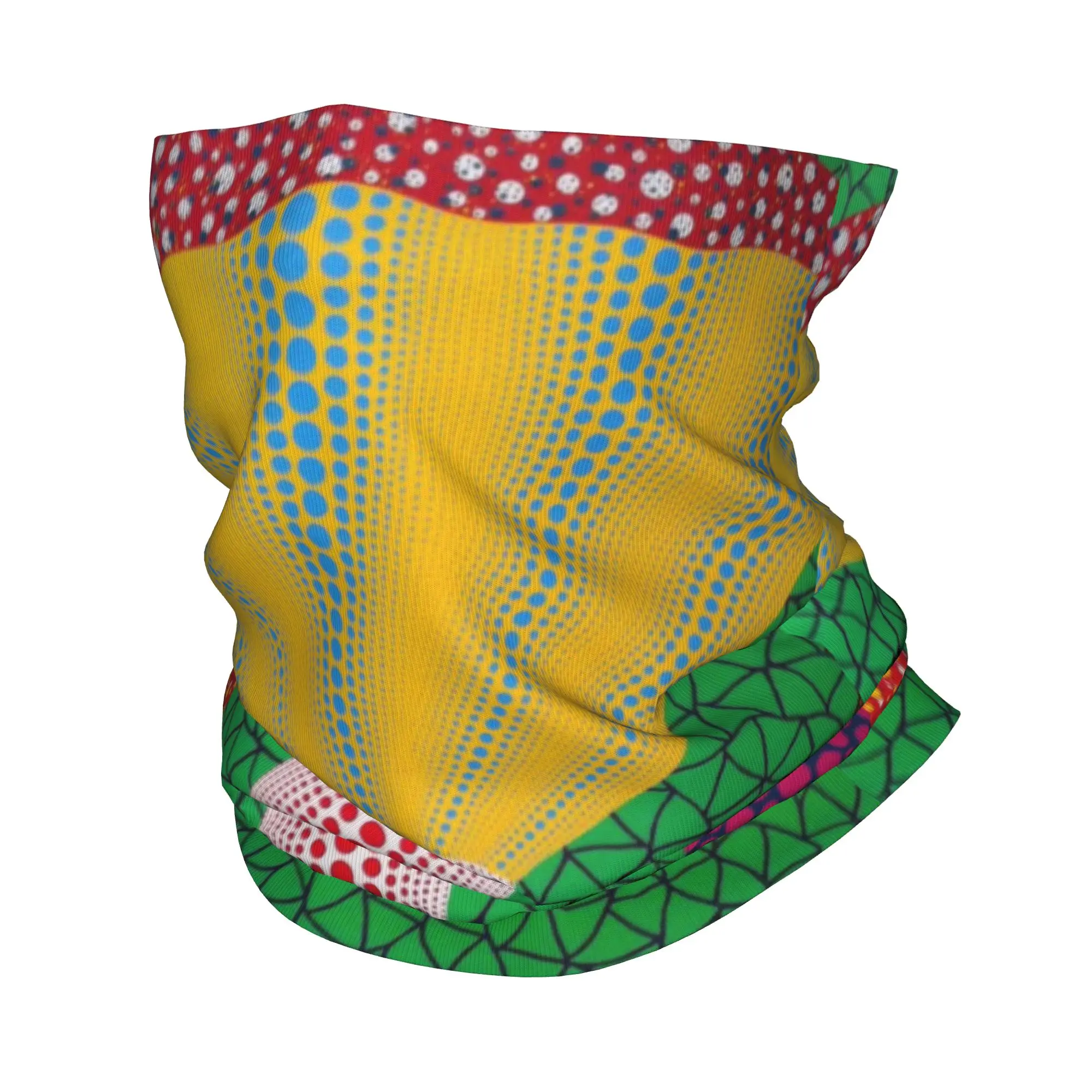 Yayoi Kusama Pumpkin Classic Artists Neck Gaiter Women Men Windproof Winter  Bandana Scarf for Ski