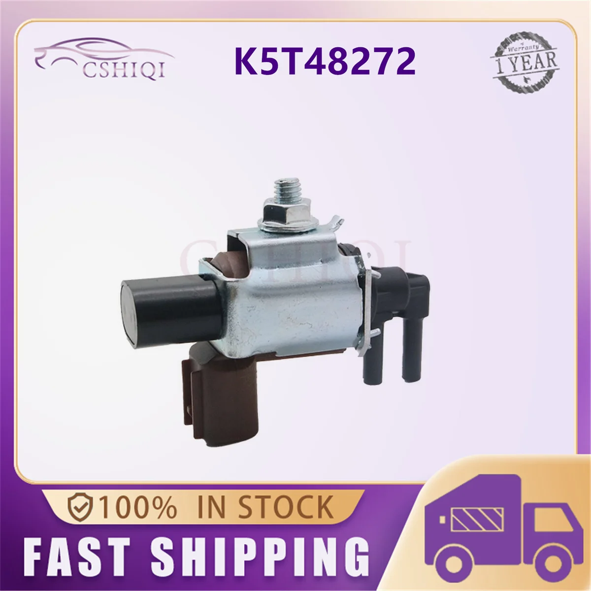 Válvula Solenoide Elétrica de Emissão EGR K5T48272 para Mitsubishi Montero Lancer Pajero Shogun L300 L200 Caminhão MR204853