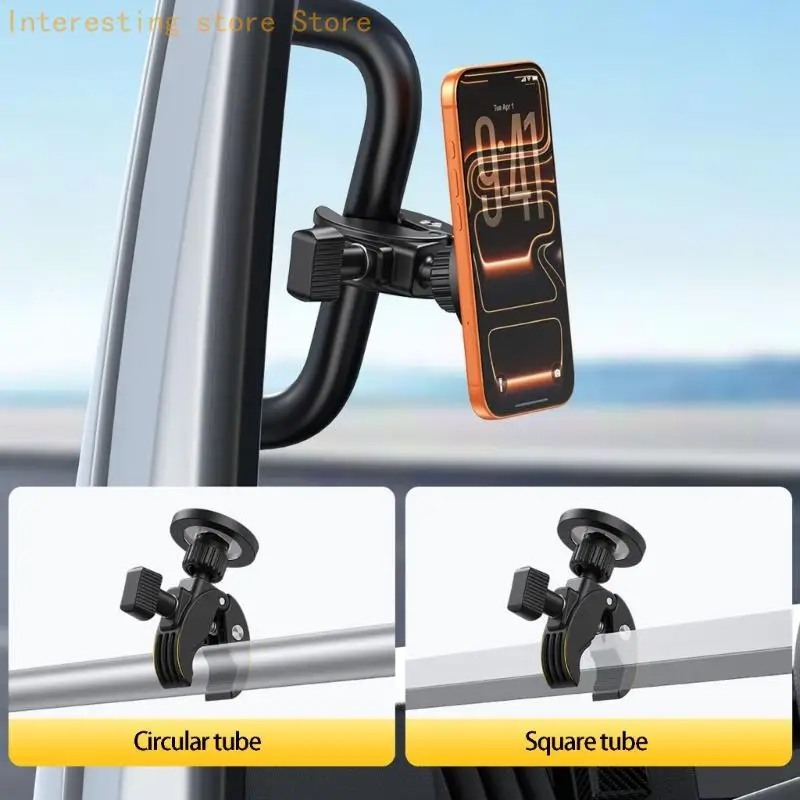 Auto-LKW-Handyhalter mit starkem Magnet und verstellbarem Betrachtungswinkel, Geschenk 55KC – Detail 8