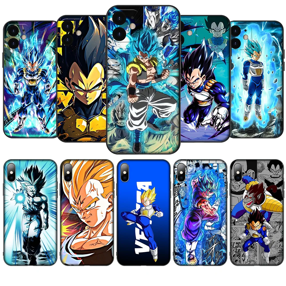 HA168 Vegeta Anime Soft Case for Huawei Nova 5T 4E 3i 3 2 2i Y6 Y6P Y7 Y9 Honor 20 20s 9X 7C Prime Lite 2019