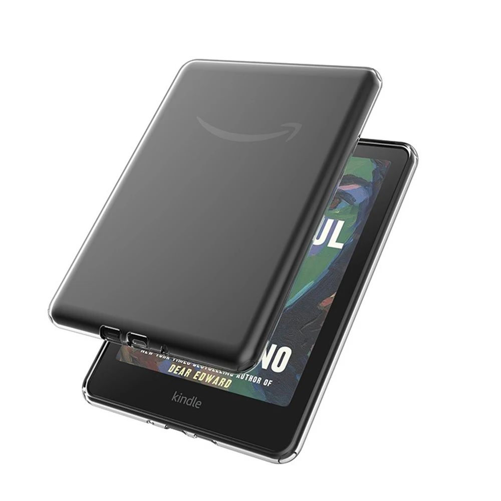 Clear TPU Case For Kindle Paperwhite 2024 (12th Generation) 7-in For Kindle Colorsoft Signature Edition 7'' Soft Back Cover