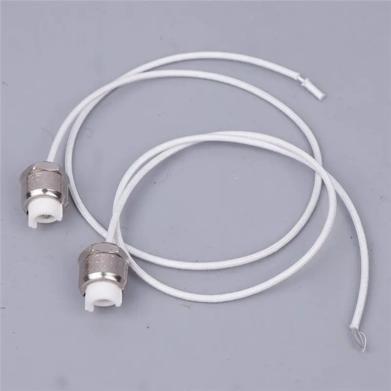 B50C Heating Tube Test Machine Lamp Holder 2 PCS R7S Lamp Head LED Lighting Tube