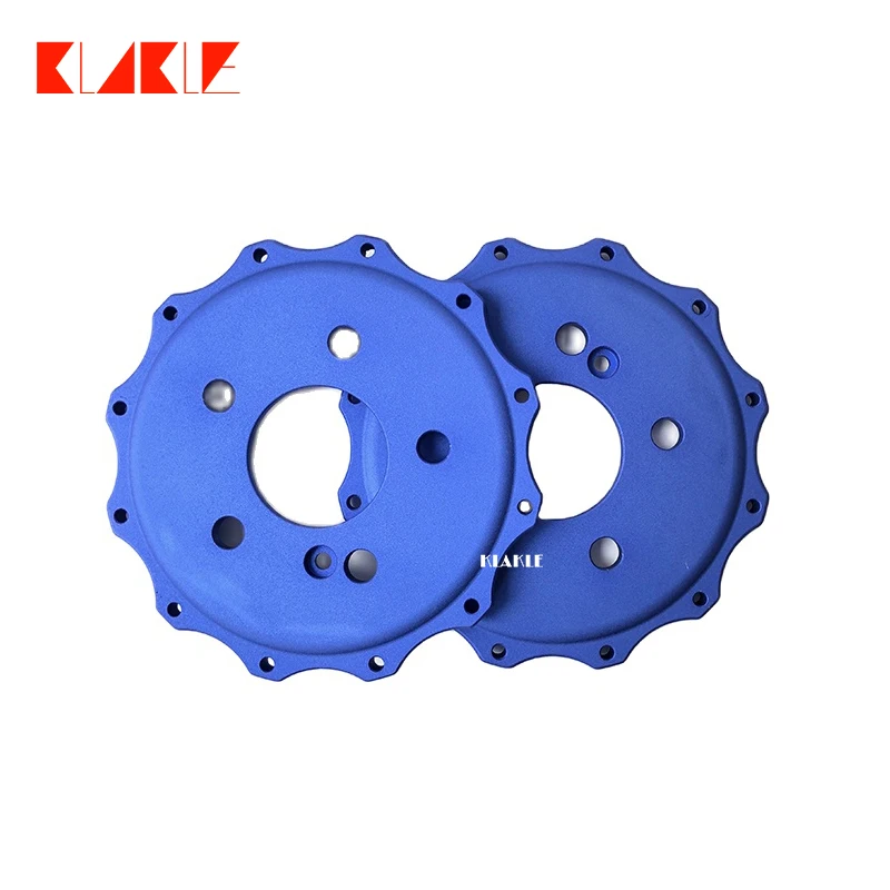 KLAKLE Auto Spare Parts Brake Center Bell For Designer GT6 Brake Caliper 380*34 Rotor Disc For Audi A3