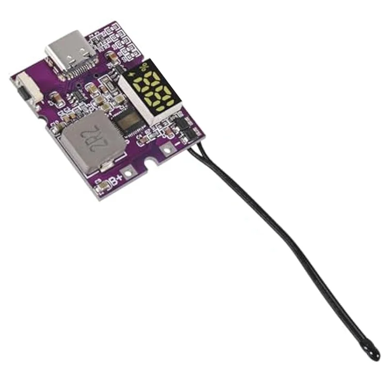 

TFTP-2Pcs 22.5W Power Bank Bidirectional Fast Charging Mobile Power Module Circuit Board With Type-C USB Suppor PD/QC3.0 2.0