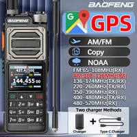 BAOFENG UV-25 PRO GPS Walkie Talkie 10W Multi Band 1000CH Type-C Charger 5200mAh for UV-5R Amateur Two Way Ham Radio for camping