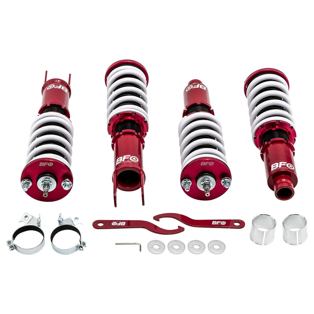 BFO Coilovers 24 Way Damper Suspension Kit For Honda Civic 1992-2000 EG EJ EH EK