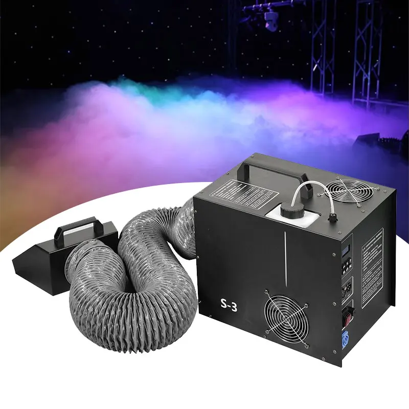 New 3000W  Low Lying Fog Machine Water Smoke Machine Effect Equipment Performance DJ Wedding Party Club Stage Water Mist Machine