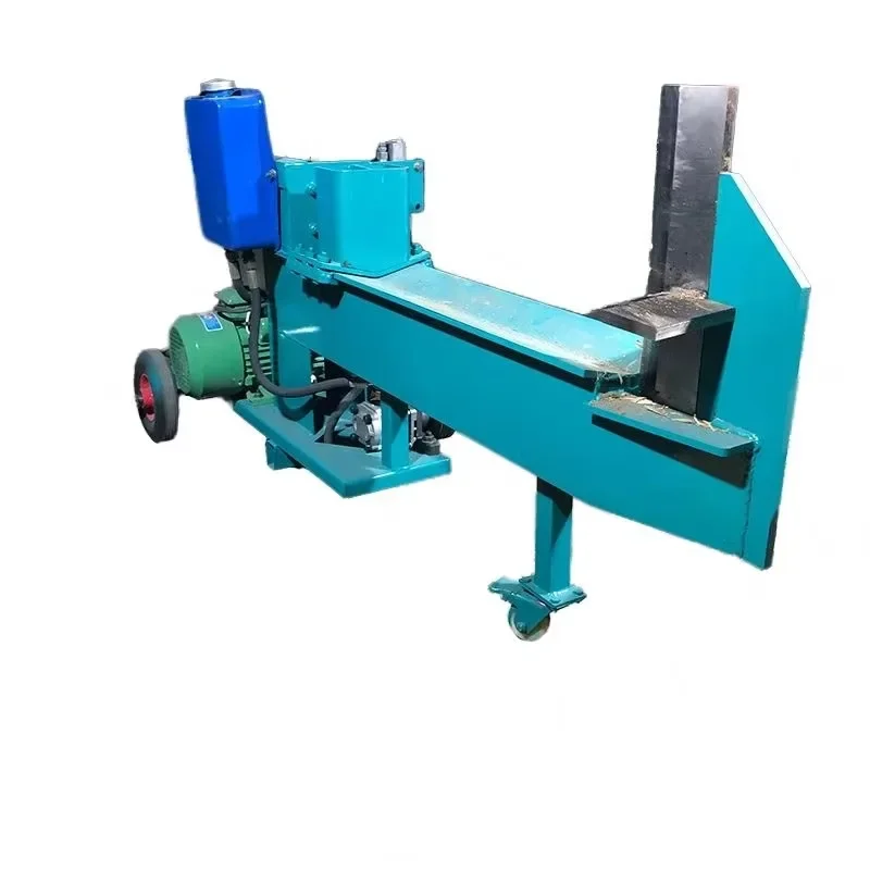 【Factory Price】220V Electric Horizontal Wood Splitter With Dual-Phase Motor For Commercial And Household Log Splitting