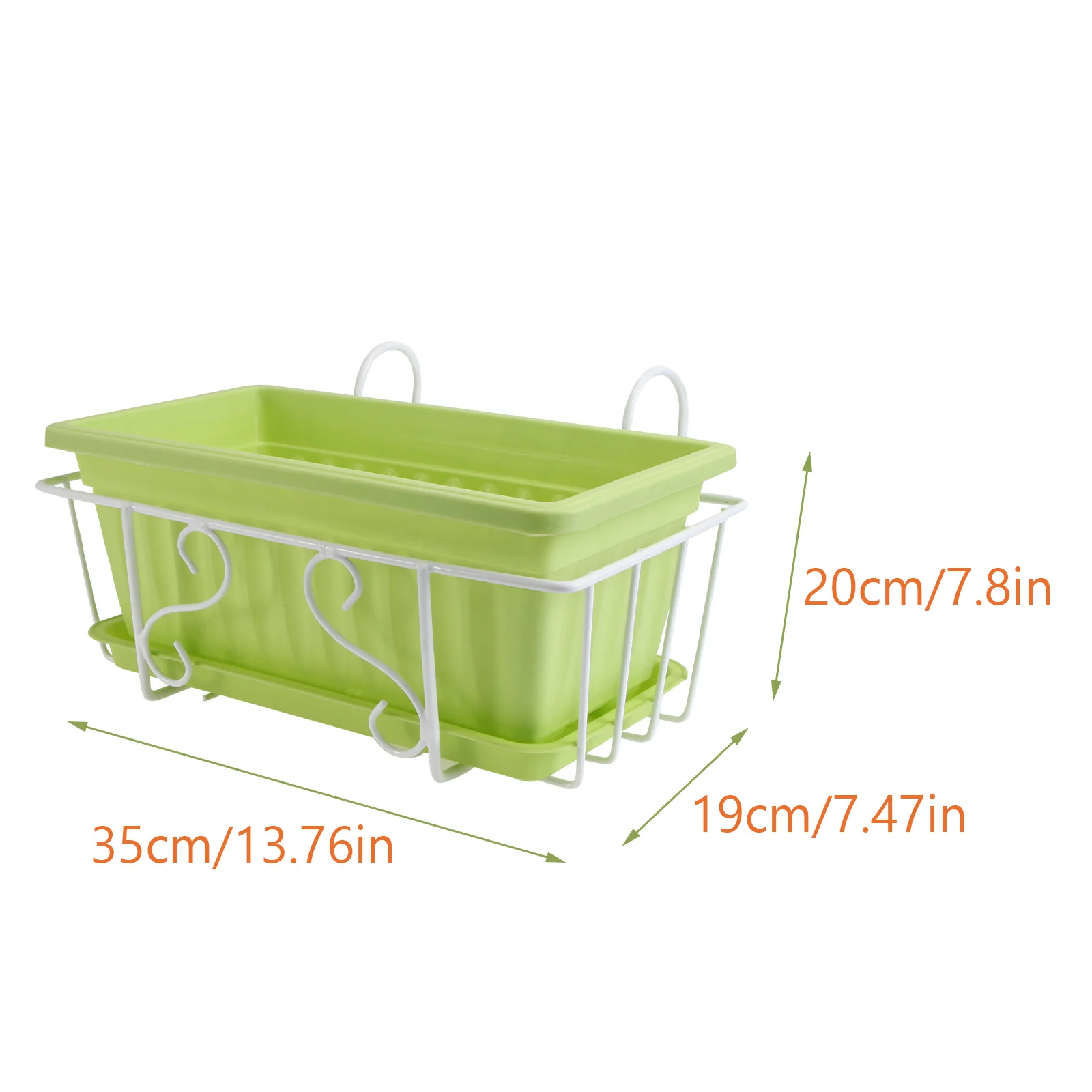 1 conjunto pendurado vaso de flores titular qualidade premium planta suporte vertical economia espaço rack para escritório em casa varanda jardim