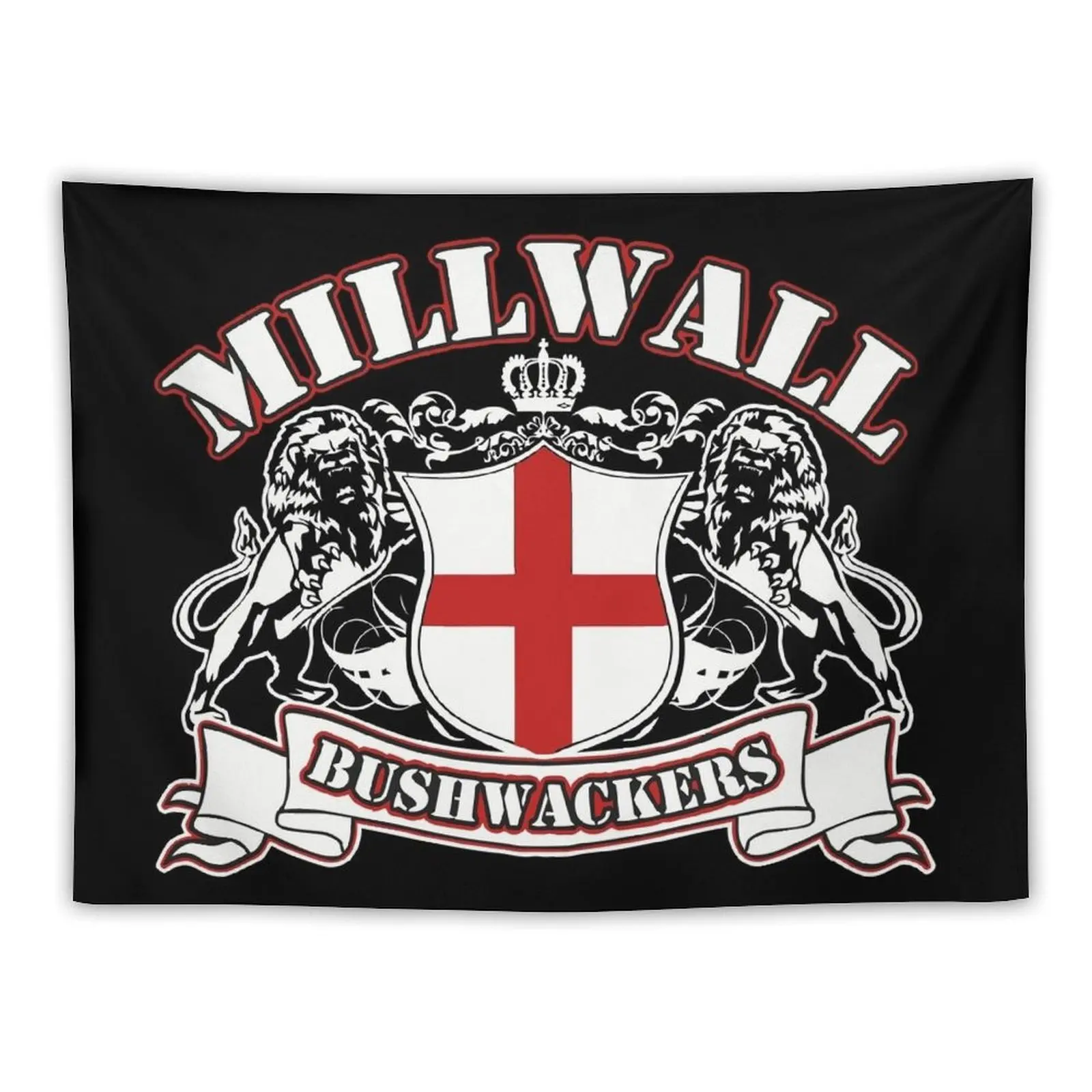 Millwall Bushwackers Tapestry Bedrooms Decor Funny Room Aesthetic House Decoration Tapestry