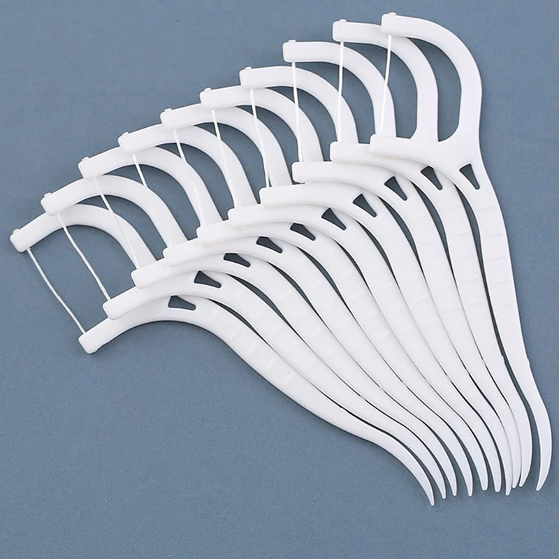 50/100 шт., флоссы для чистки зубов