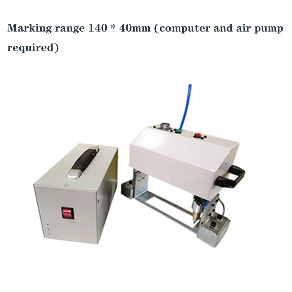 Imagem -03 - Máquina de Marcação Pneumática do Ponto Peen do Número do Chassi do Veículo Portátil Metal Pneumático Handheld Automaticamente Gravando a Máquina